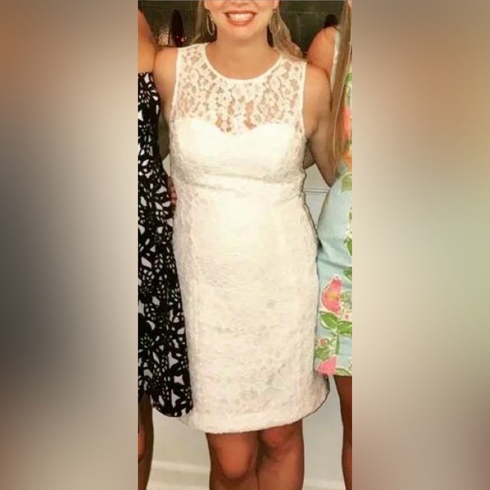 Lilly Pulitzer NWT Mila Lace Dress Size 4,14 - Picture 11 of 12